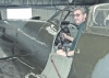 In Col Pay's Spitfire at Bankstown. In Col Pay's Spitfire at Bankstown.