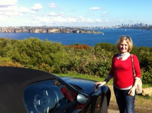 Whale watching at North Head