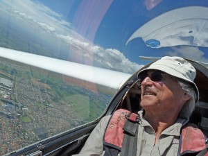 Circling in a thermal.